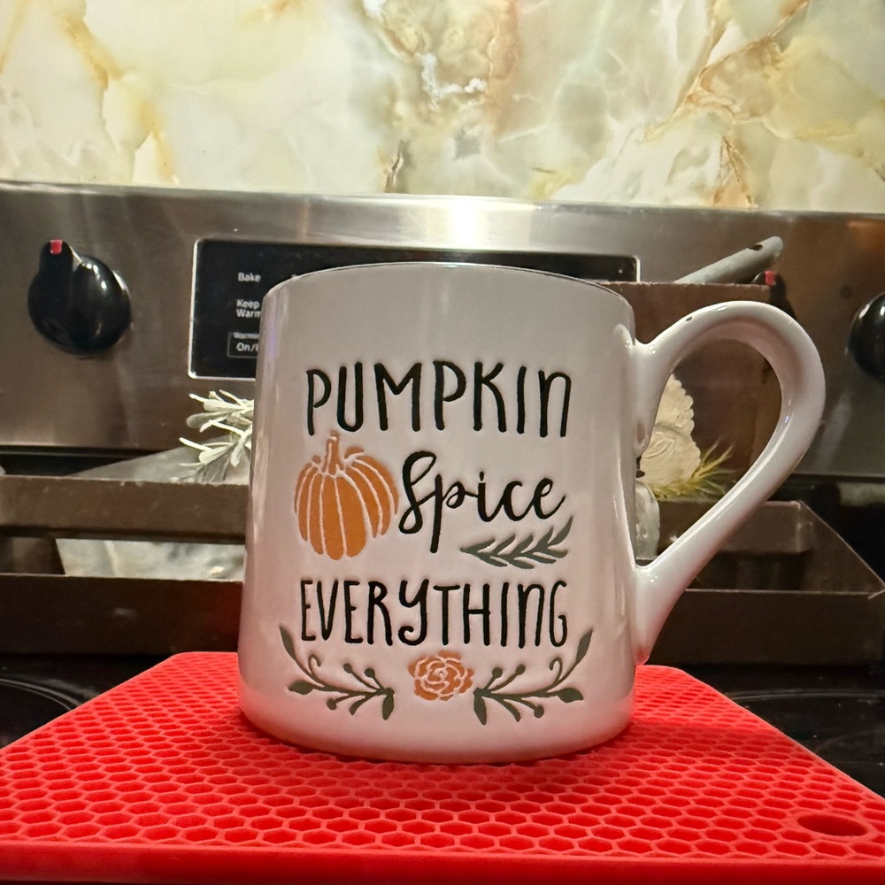 Charming Pumpkin Spice Mug - White